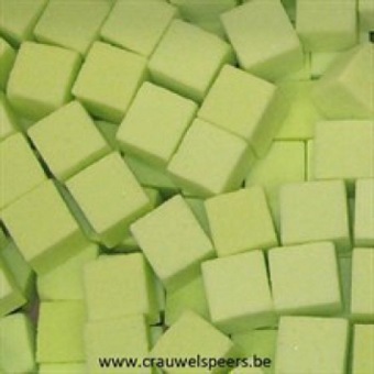 Oasis Rainbow Foam Mini Cube Lime Green 300 pcs