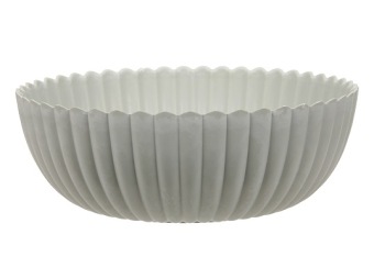 Bol en plastique 25 cm gris