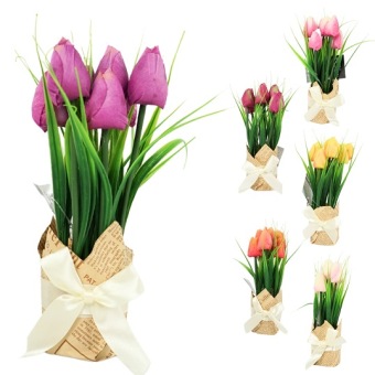 Tulpen In Cadeauverpakking Oranje