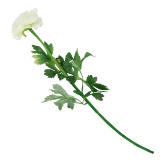Kunstbloem Ranonkel Wit