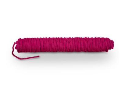 Cordelette de laine 55 m. fuchsia (RS28)