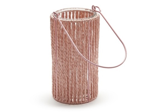 Lantaarn 'Lumière' Roze