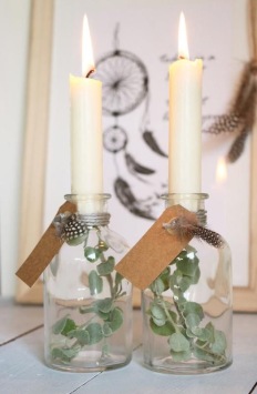 Ronde fles H 12 cm ø 7 cm