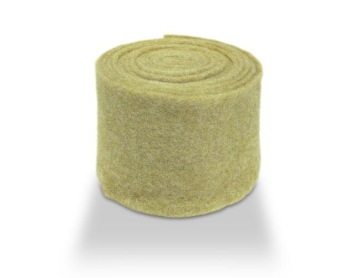 Feutre large 7.5 cm L= 5 m olivevert (GU18)