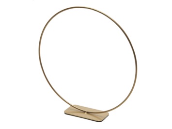 Ring op voet 40 cm goud